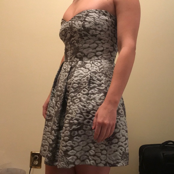 Strapless Mini Dress - Fun Pattern - Picture 5 of 6